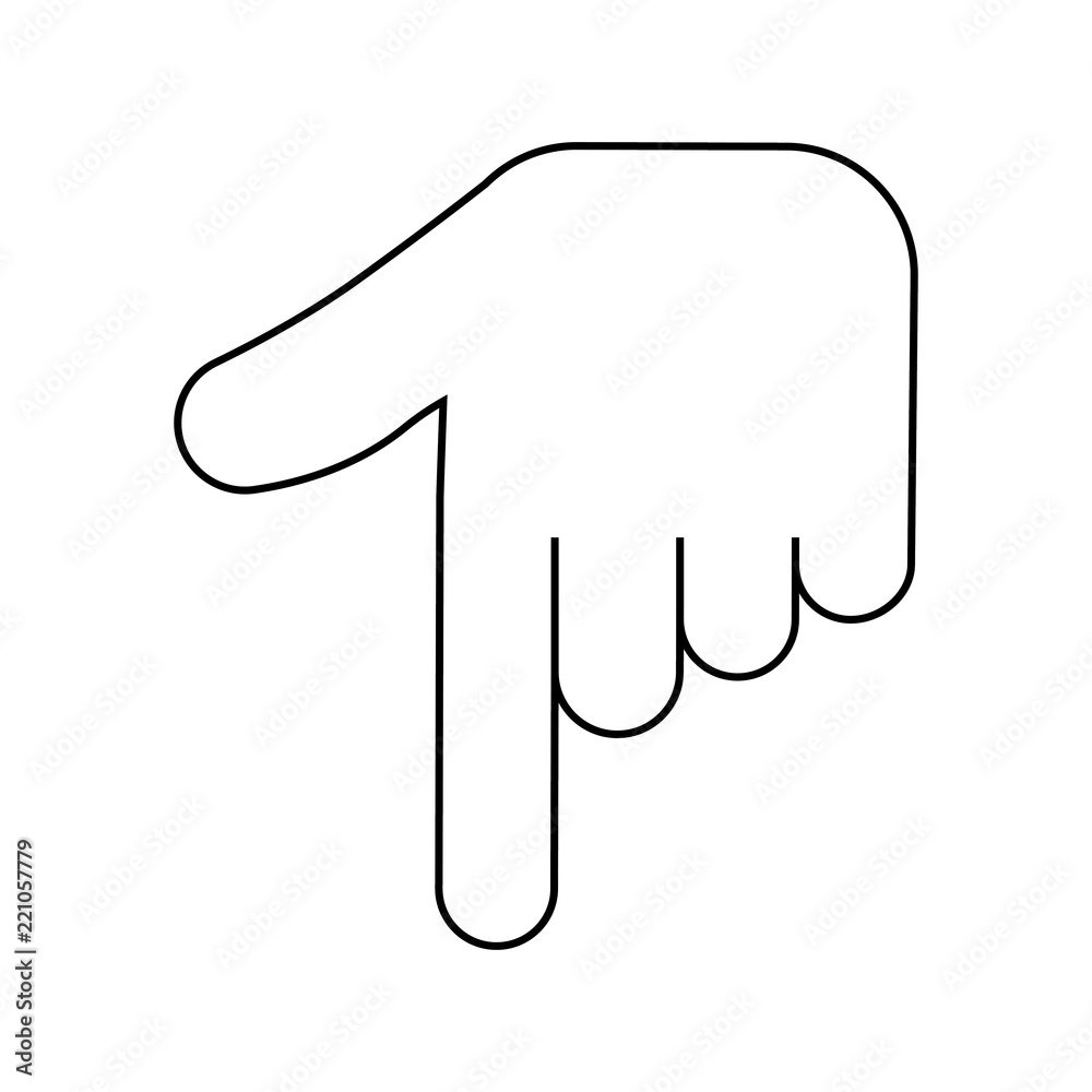 Abstract hand Expression Abstract hand Expression