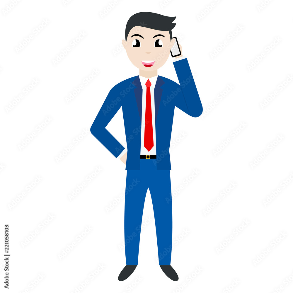 Cartoon Businessman character