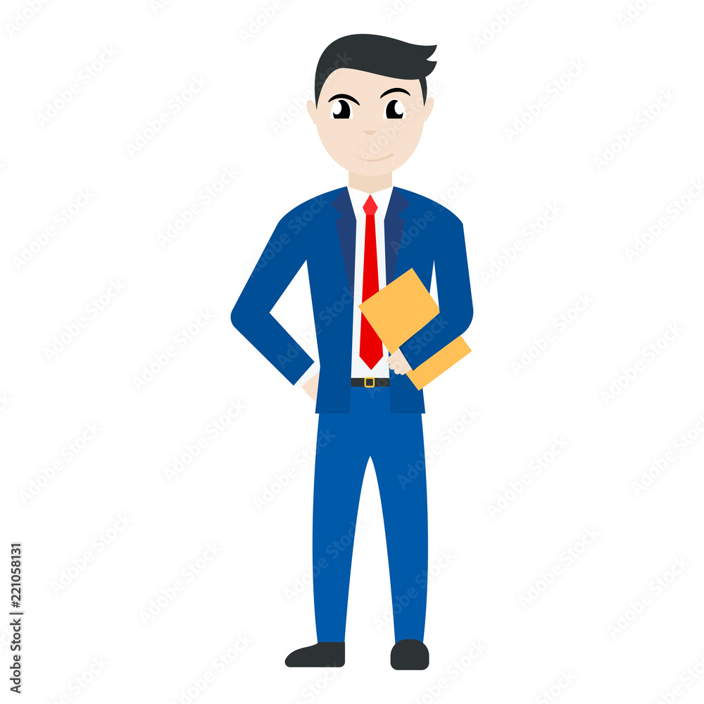 Cartoon Businessman character