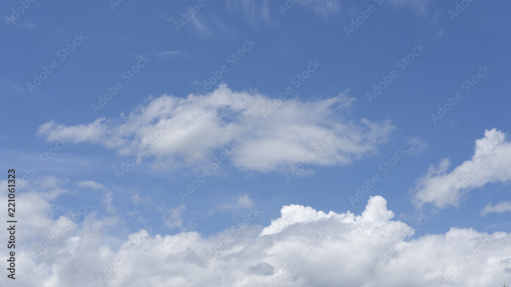 Sky is bright sun shines beautifu blue clouds with copy space for your text.. Sky is bright sun shines beautifu blue clouds with copy space for your text..