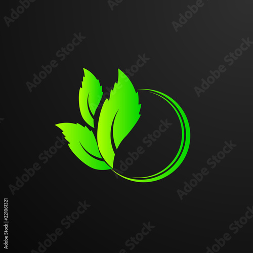 leaf logo icon