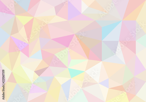 Illustration graphic polygon colorful abstract background