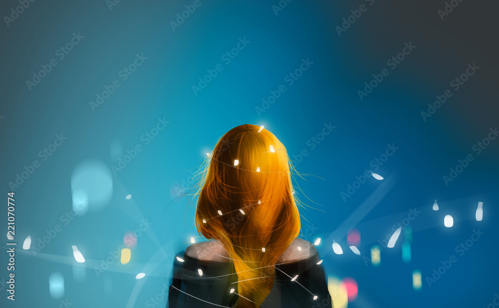 1000+ Girl With Fairy Lights Pictures | Download Free Images on Unsplash