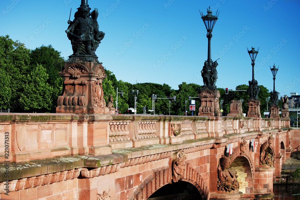 Naklejka premium Moltkebrücke, 