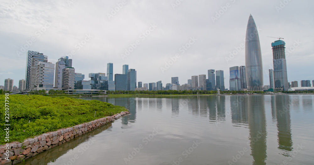 Fototapeta premium Shenzhen city