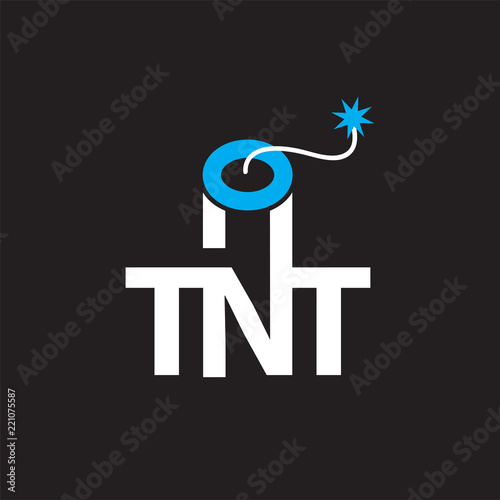 TNT bomb logo icon vector template