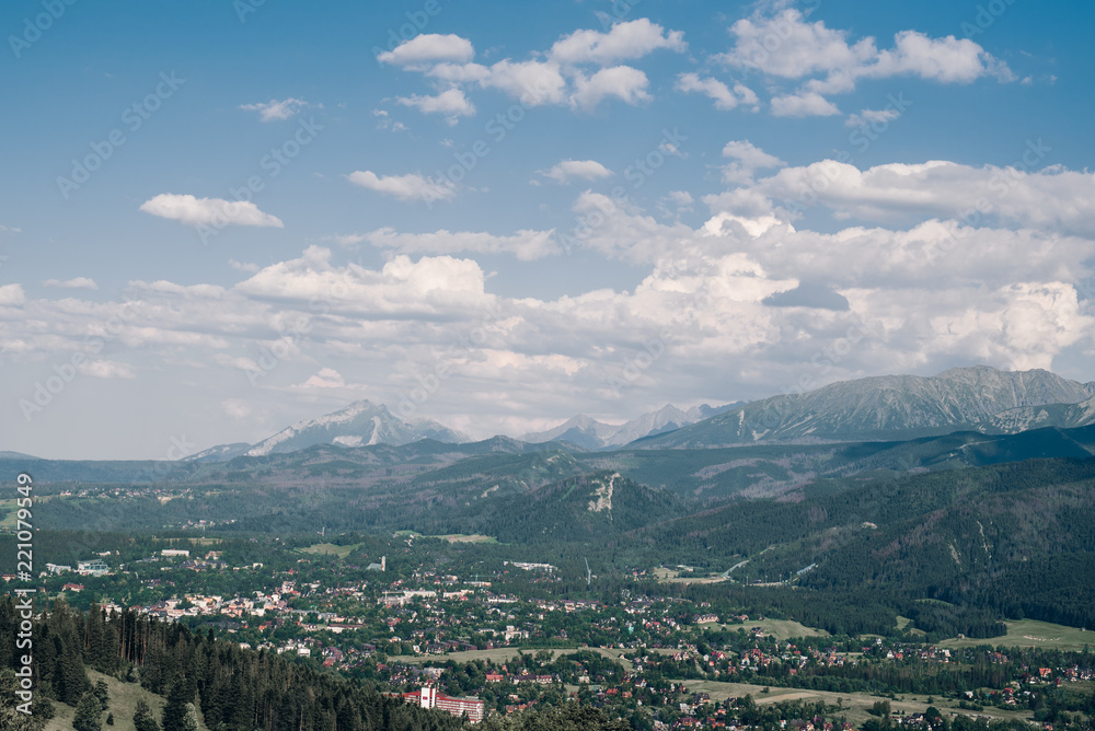 Mountains with Zakopane