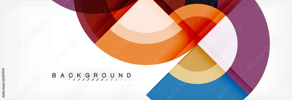 Vector circle abstract background Vector circle abstract background