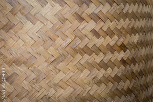 Bamboo grass woven flat mat natural bamboo