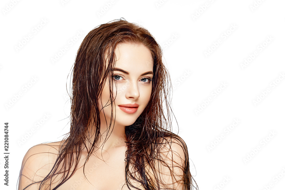 Skin care woman face with healthy beauty skin face closeup cosmetic age concept Skin care woman face with healthy beauty skin face closeup cosmetic age concept