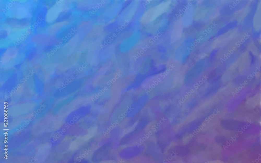 Blue and purple Watercolor wash background illustration.