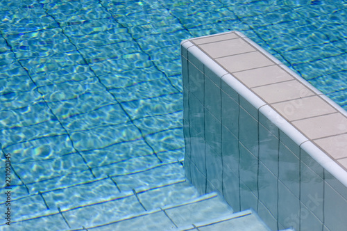 swimming pool abstract