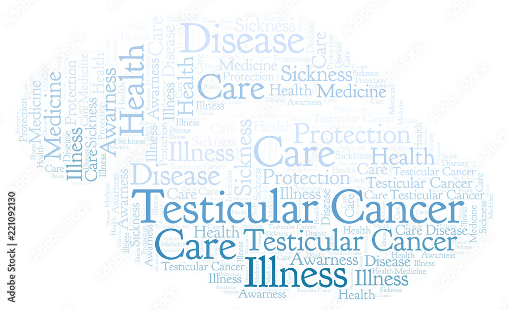 Testicular Cancer word cloud. Testicular Cancer word cloud.