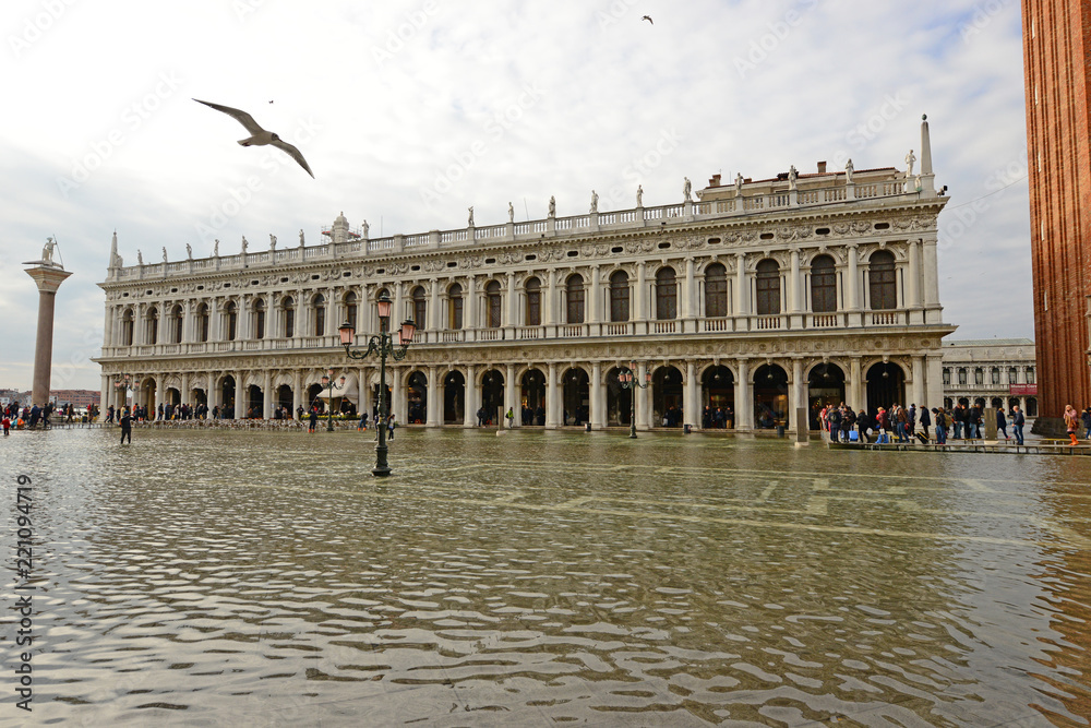Venedig, Piazetta di San Marco, Bibliothek, Palazzo