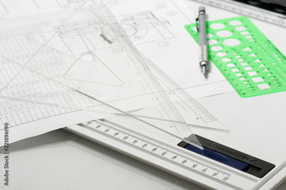 triangles, tool for industrial drawing triangles, tool for industrial drawing