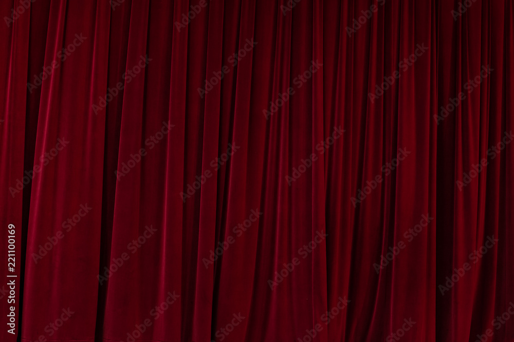 Red Velvet curtain Red Velvet curtain