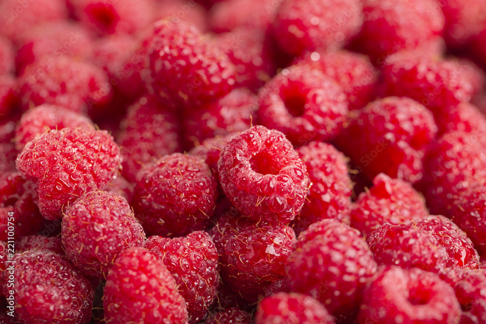 Raspberry fresh and sweet on wooden background close up Raspberry fresh and sweet on wooden background close up