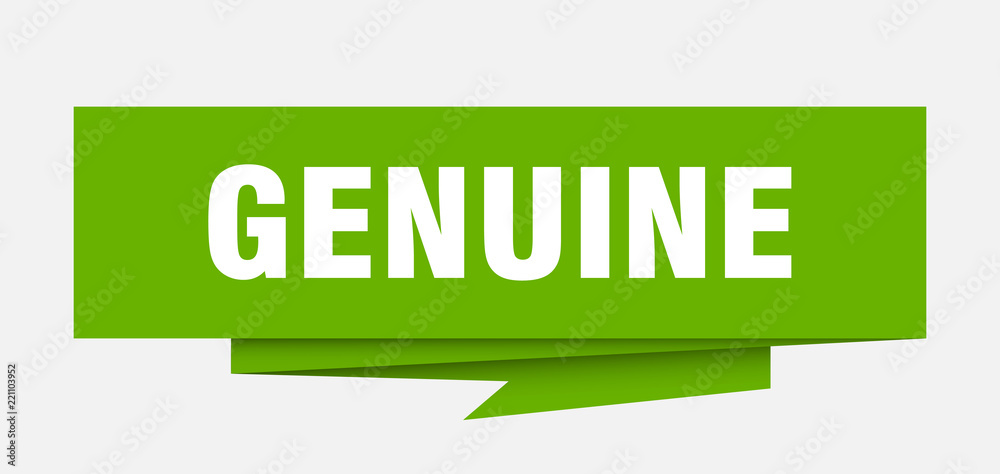 genuine genuine