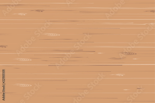 Wood plank pattern and texture for background. Vector.