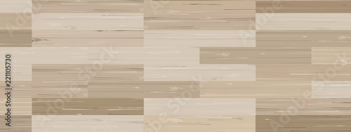 Wood plank pattern and texture for background. Vector.