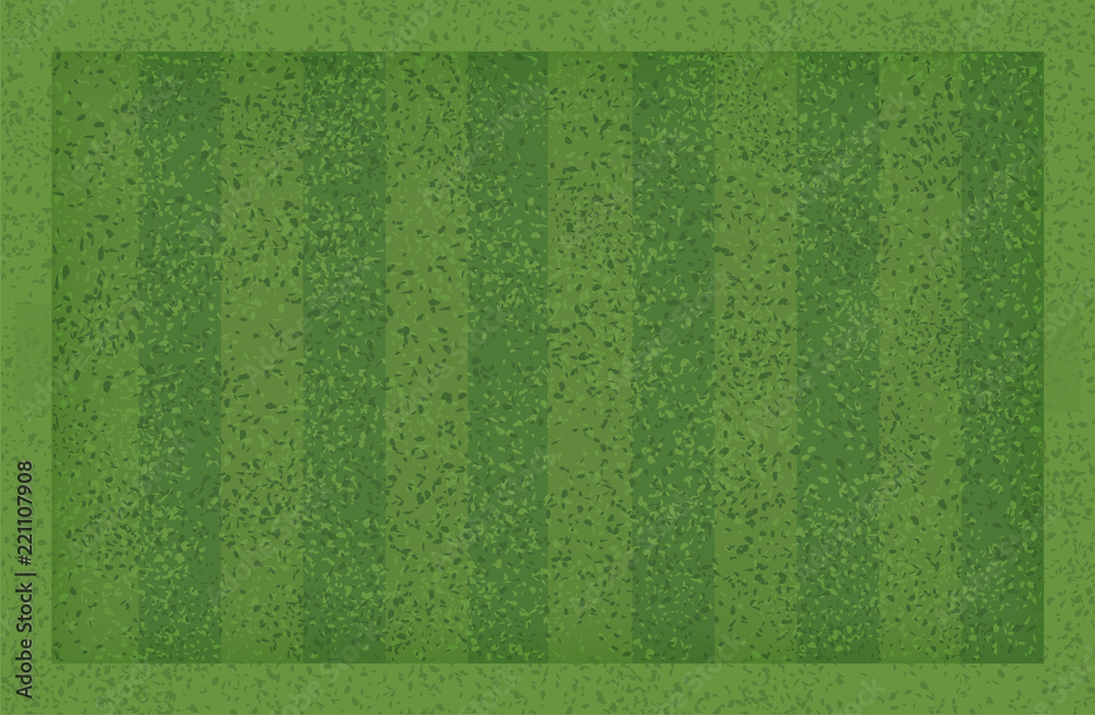 Fototapeta premium Green grass pattern and texture for sport and recreation background. Grass court background for soccer football. Vector.