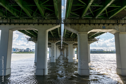 yanghwa bridge and han river photo