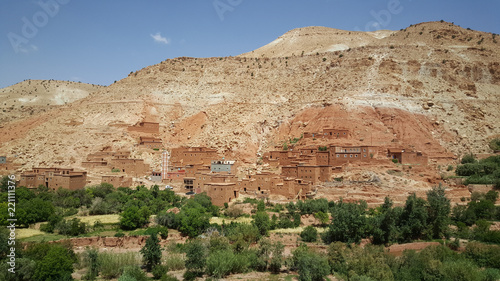 Nkob town in Morocco