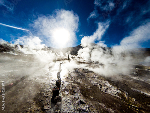 geyser d'atacama photo