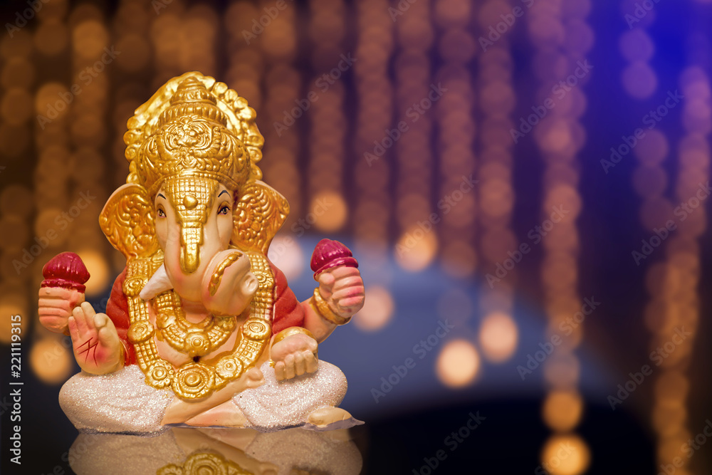 Fototapeta premium lord ganesha , ganesh festival