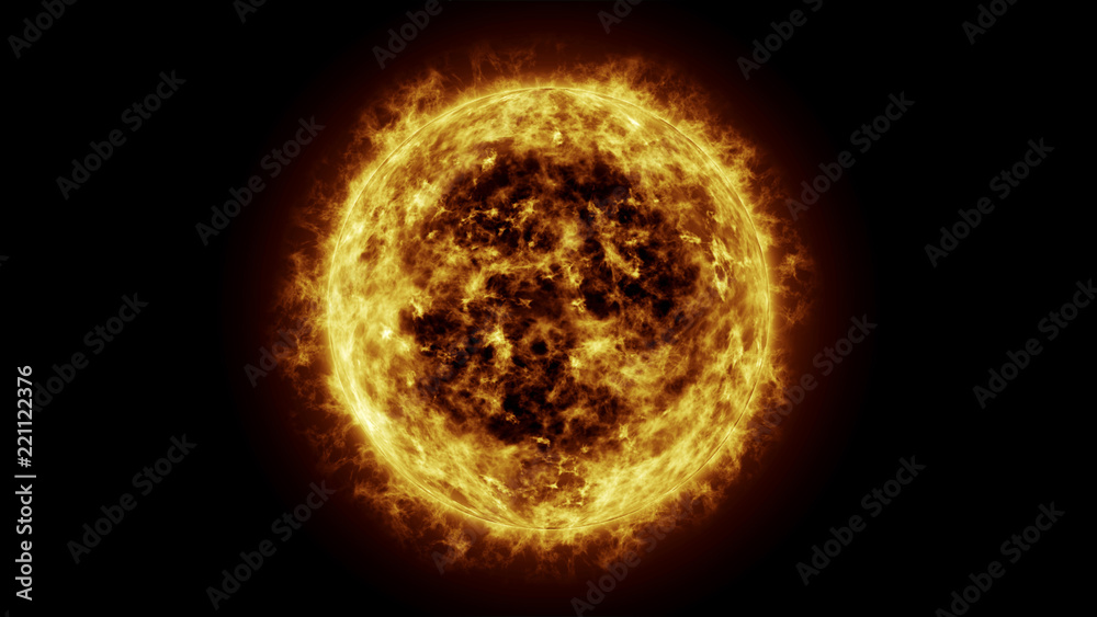 Sun surface and Solar flares, Burning of the sun. Sun surface and Solar flares, Burning of the sun.