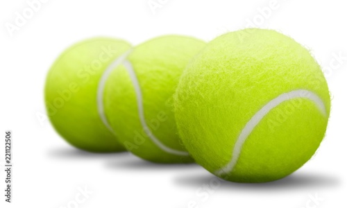Three tennis balls © BillionPhotos.com