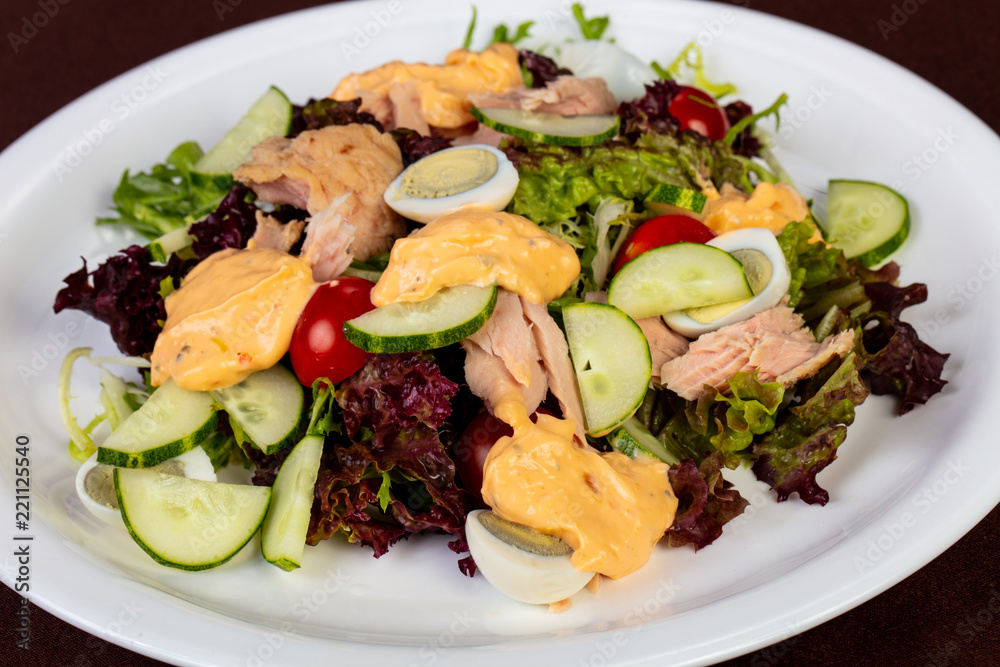 Tuna salad with egg Tuna salad with egg