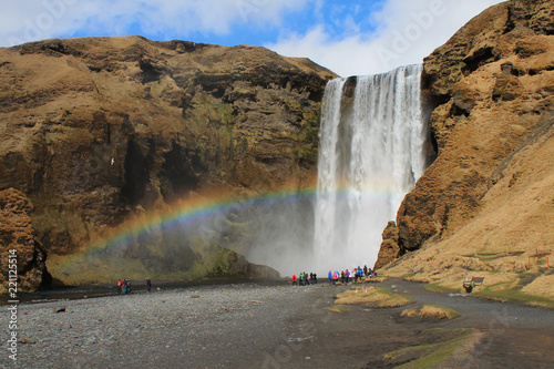 Skogafoss in spring, Iceland