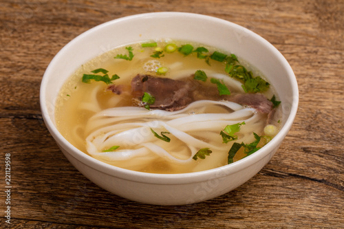 Vietnamese Pho Bo soup