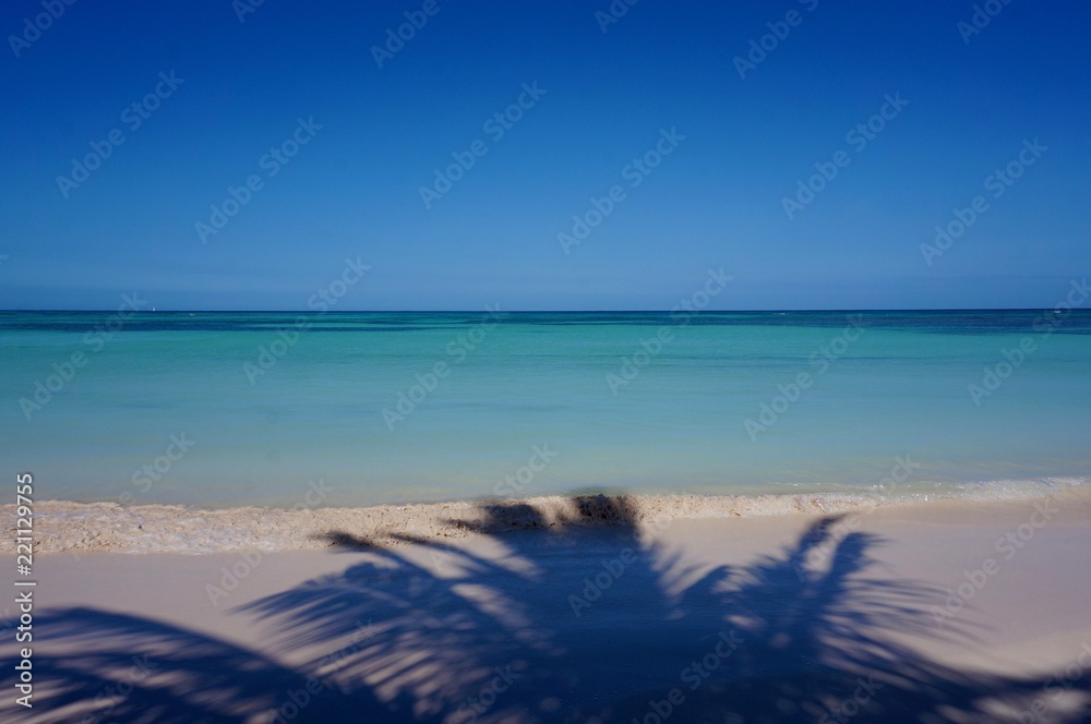 Paradise beach in Cuba