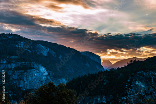 Sunrise from Half Dome View