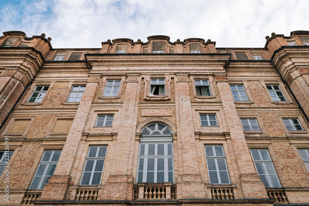 Fototapeta premium Facade of the Guarene's Castle