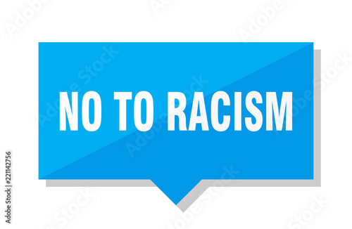 no to racism price tag