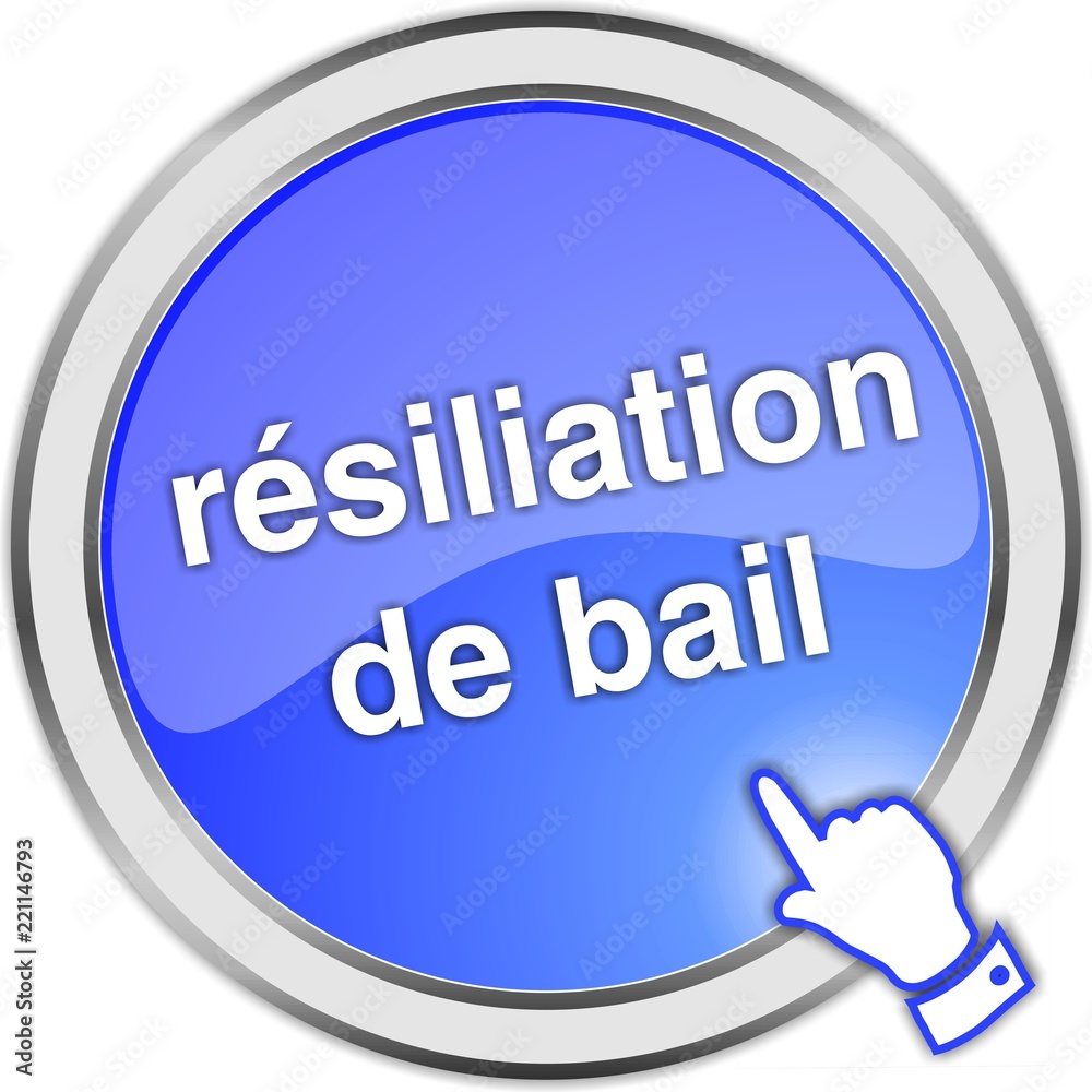 bouton résiliation de bail