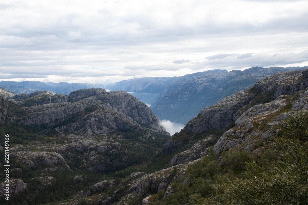 Aufstieg zum Preikestolen