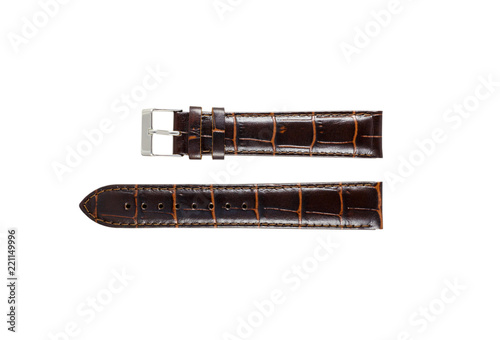 The watchstrap isolated