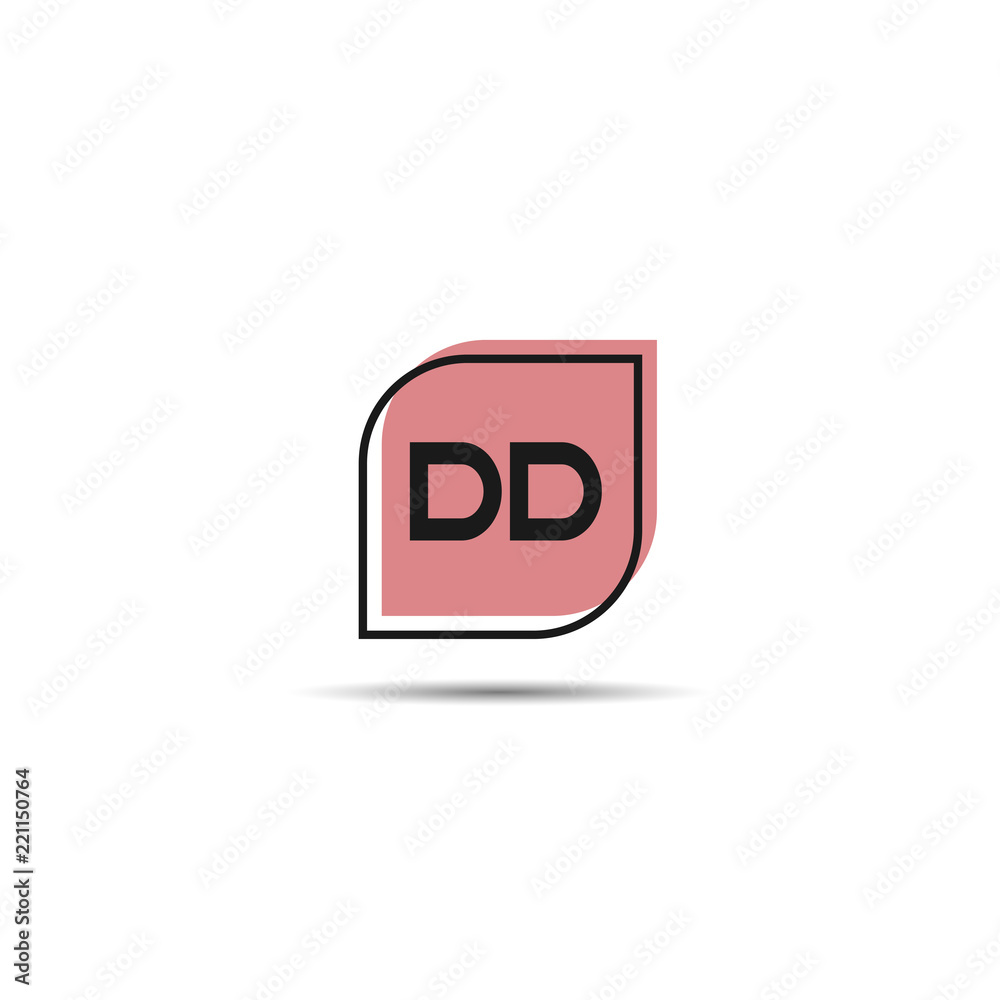 Initial Letter DD Logo Template Design Initial Letter DD Logo Template Design