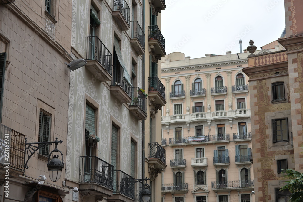 Barcelona バルセロナの街並み