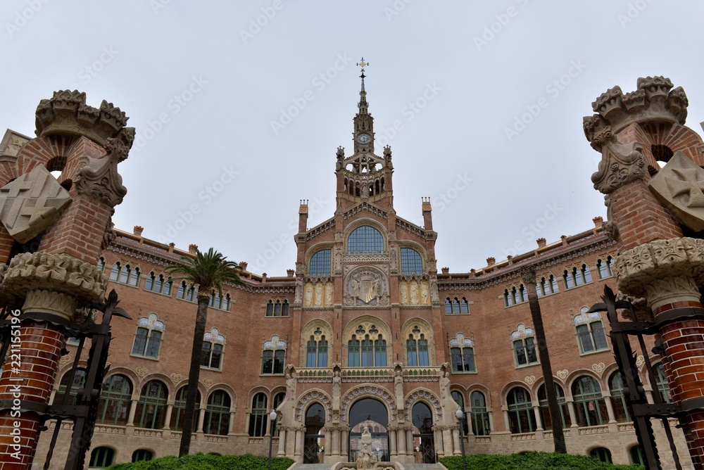 Obraz premium サン・パウ病院 Hospital de Sant Pau
