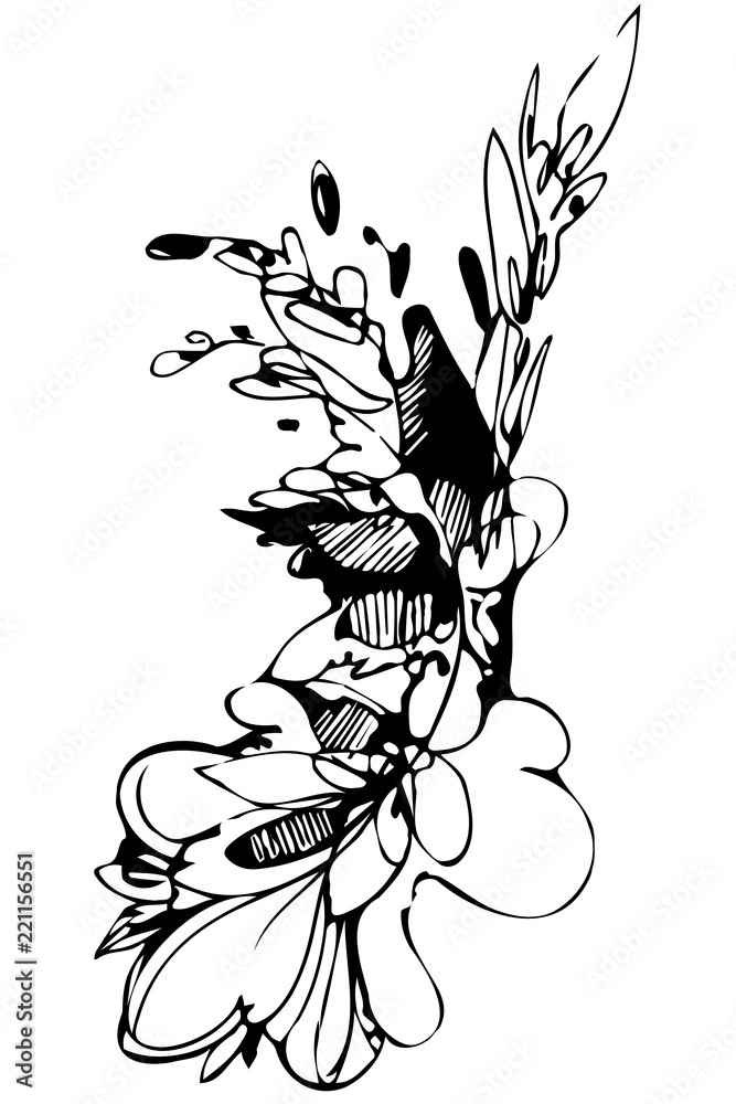beautiful abstract floral background; beautiful abstract floral background;