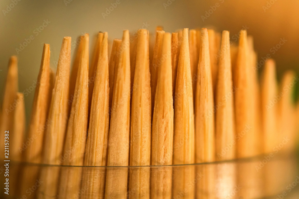 Many Asian wooden chopsticks close up image Many Asian wooden chopsticks close up image