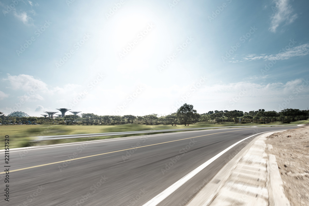 Fototapeta premium empty highway