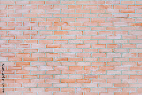 Beige brick wall as background, texture