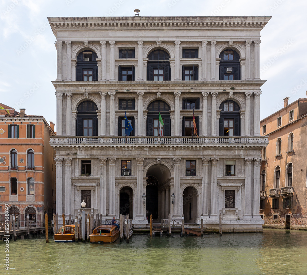 Building on the Grand Canal, Venice