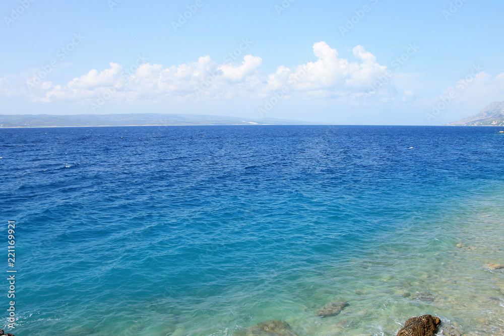 Turcouse ocean background